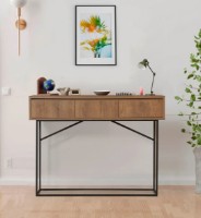 Консольный столик Trendy Mia Walnut/Black 120x90x36cm GTR006663