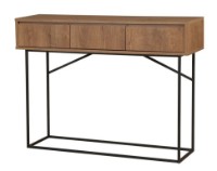 Консольный столик Trendy Mia Walnut/Black 120x90x36cm GTR006663 фото №2 — интернет-магазин Desire.md