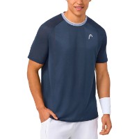 Мужская футболка Head Performance T-Shirt M Navy фото №2 — интернет-магазин Desire.md