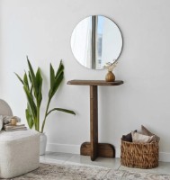 Masă consolă Trendy Pratico Walnut 60x85x25cm GTR001682 imaginea #3 — magazin online Desire.md