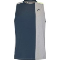 Tricou bărbătesc Head Padel Tank Top Men XL Grey/Navy