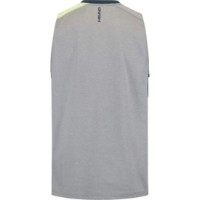 Tricou bărbătesc Head Padel Tank Top Men XL Grey/Navy imaginea #2 — magazin online Desire.md