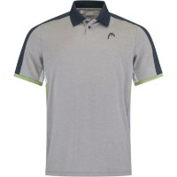 Polo Head Padel Tech Shirt Men L Grey/Navy