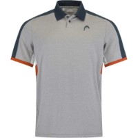 Polo Head Padel Tech Shirt Men L Grey/Orange