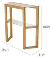 Masă consolă Trendy Via Anthracit 85x85x31cm GTR001687 imaginea #3 — magazin online Desire.md