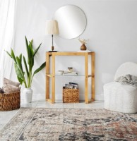 Masă consolă Trendy Via Walnut 85x85x31cm GTR001689 imaginea #2 — magazin online Desire.md