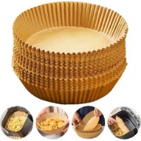 Hârtia de copt Papro Round Air Fryer Paper 16x16 25pcs imaginea #2 — magazin online Desire.md