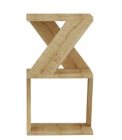 Лайт подставка Trendy Albeni Sapphire Oak 30x50x30cm GTR006197 фото №2 — интернет-магазин Desire.md