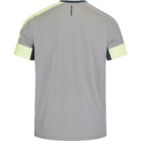 Tricou bărbătesc Head Padel Tech T-Shirt XL Grey/Navy imaginea #2 — magazin online Desire.md