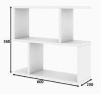 Suporturi pentru canapea Trendy Lale White 60x55x20cm GTR006192 imaginea #3 — magazin online Desire.md