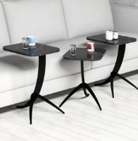 Suporturi pentru canapea Trendy Pion Black Marble/Black 35x60x45cm GTR000655 3pcs imaginea #2 — magazin online Desire.md