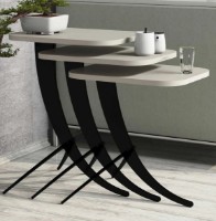 Suporturi pentru canapea Trendy Pion Cream/Black 35x60x45cm GTR000656 3pcs imaginea #1 — magazin online Desire.md