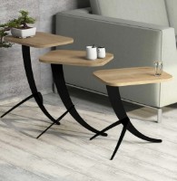 Suporturi pentru canapea Trendy Pion Oak/Black 35x60x45cm GTR000657 3pcs imaginea #2 — magazin online Desire.md
