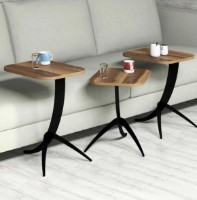Suporturi pentru canapea Trendy Pion Walnut/Black 35x60x45cm GTR000658 3pcs imaginea #3 — magazin online Desire.md