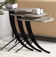 Suporturi pentru canapea Trendy Pion White Marble/Black 35x60x45cm GTR000660 3pcs