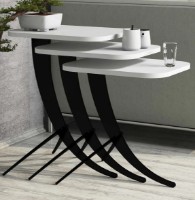 Suporturi pentru canapea Trendy Pion White/Black 35x60x45cm GTR000659 3pcs imaginea #1 — magazin online Desire.md