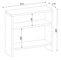 Лайт подставка Trendy Silvanus White 51x49x18cm GTR006191 фото №3 — интернет-магазин Desire.md