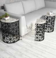 Suporturi pentru canapea Trendy Stil Black/White Marble 46x33x62cm GTR000686 3pcs imaginea #3 — magazin online Desire.md