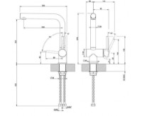 Baterie bucătărie Gessi Acciaio 60596-239 imaginea #2 — magazin online Desire.md
