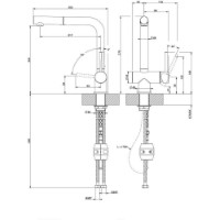 Baterie bucătărie Gessi Acciaio 60598-239 imaginea #2 — magazin online Desire.md