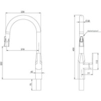 Baterie bucătărie Remer SC47 Chrome imaginea #3 — magazin online Desire.md