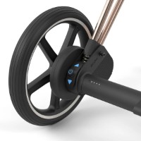 Cadru pentru carucior Cybex e-Priam RBA Brown Chrome (521002349) imaginea #2 — magazin online Desire.md