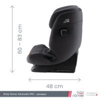 Scaun auto pentru copii Britax-Romer Advansafix Pro Onyx Black imaginea #10 — magazin online Desire.md