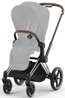 Cadru pentru carucior Cybex Priam 4.0 Platinum Chrome Brown (521002319) imaginea #2 — magazin online Desire.md