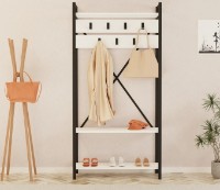 Прихожая Trendy Alfa Black/White 180x90x33cm GTR001411 фото №2 — интернет-магазин Desire.md