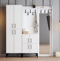 Antreu Trendy Berlin ABC White/Black 200x180x35cm GTR001375 imaginea #1 — magazin online Desire.md