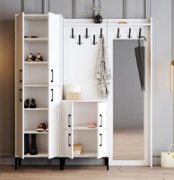 Antreu Trendy Berlin ABC White/Black 200x180x35cm GTR001375 imaginea #2 — magazin online Desire.md