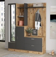 Antreu Trendy DD5-AA Pine Atlantic/Anthracit 181.8x140x36.8cm GTR001394 imaginea #2 — magazin online Desire.md