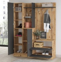 Antreu Trendy DD5-AA Pine Atlantic/Anthracit 181.8x140x36.8cm GTR001394 imaginea #3 — magazin online Desire.md