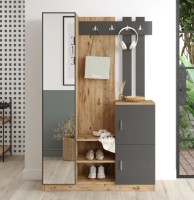 Прихожая Trendy DD7-AA Pine Atlantic/Anthracit 179.7x113.6x37.5cm GTR001391 фото №1 — интернет-магазин Desire.md