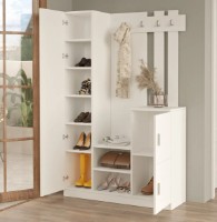 Прихожая Trendy DD7-W White 113.6x180x35cm GTR001389 фото №2 — интернет-магазин Desire.md