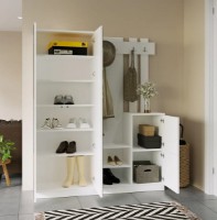 Antreu Trendy DD8-W White 179.7x147.2x37.5cm GTR001397 imaginea #3 — magazin online Desire.md