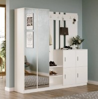 Antreu Trendy DD9-W White 180x187.2x37.5cm GTR001400 imaginea #2 — magazin online Desire.md