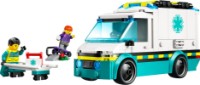 Set de construcție Lego City: Emergency Ambulance (60451)