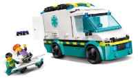 Set de construcție Lego City: Emergency Ambulance (60451) imaginea #2 — magazin online Desire.md