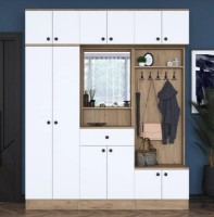 Antreu Trendy EA104 2421 Walnut/White 226.4x179.6x37.5cm GTR001433 imaginea #1 — magazin online Desire.md