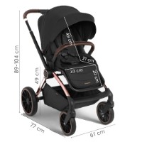 Carucior Kikka Boo Kara 2in1 Army Green (31001020166) imaginea #4 — magazin online Desire.md