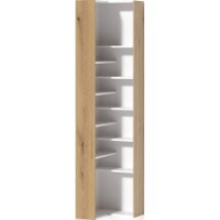 Стеллаж Fabrik Home Hardly Белый Ясень\Дуб Эвок