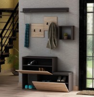 Antreu Trendy Holdon Anthracit/Oak Sonoma 120x78x32cm GTR001340 imaginea #2 — magazin online Desire.md