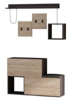 Antreu Trendy Holdon Anthracit/Oak Sonoma 120x78x32cm GTR001340 imaginea #3 — magazin online Desire.md