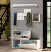 Antreu Trendy Holdon White 120x87.5x36.5cm GTR001342 imaginea #2 — magazin online Desire.md