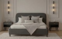 Pat Fabrik Home Lush 160x200 Dark Grey imaginea #3 — magazin online Desire.md