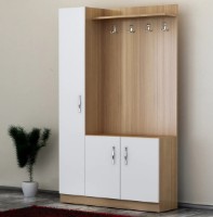 Antreu Trendy Naturel White/Teak 110x180x32cm GTR005918 imaginea #1 — magazin online Desire.md