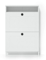 Обувница Fabrik Home Mezzo 2 White Ash фото №2 — интернет-магазин Desire.md