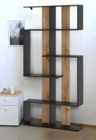 Стеллаж Fabrik Home Nr.3 Ewok Oak/Black Ash фото №2 — интернет-магазин Desire.md