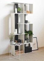 Стеллаж Fabrik Home Nr.3 White Ash/Basalt фото №5 — интернет-магазин Desire.md